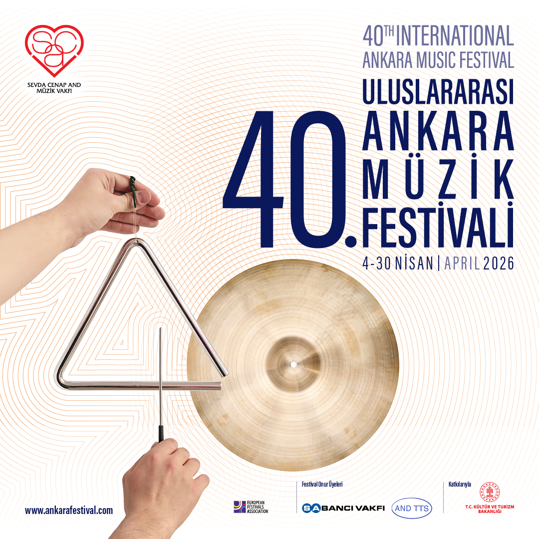 40. Uluslararası Ankara Müzik Festivali Afişi