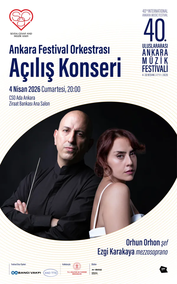 Açılış Konseri | Ankara Festival Orkestrası & Ezgi Karakaya